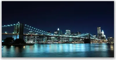 Produktbild von Tulup Leinwand-Bilder 140x70 Wandbild Canvas Kunstdruck Brücke Meer Architektur