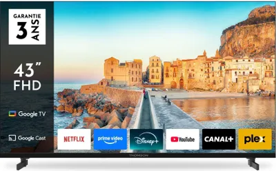 Zdjęcie produktu dla Telewizor LED Thomson 43FG2S15, 43 cale, Full HD, Google TV, 3xHDMI, WiFi