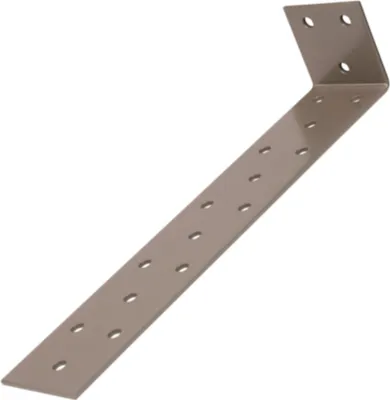 Produktbild von Alberts DURAVIS® Flachstahl-Betonanker, perlbeige 205 x 40 x 40 mm