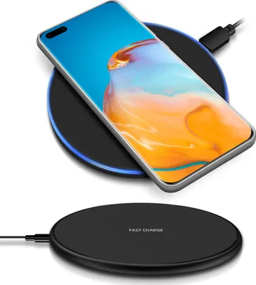 Produktbild von QI Wireless Schnell Ladegerät Huawei P40 Pro / Plus Ladestation Induktives Laden