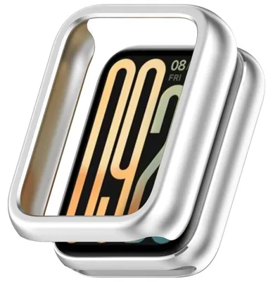 Obrázek produktu pro Pro Xiaomi Smart Band 9 Pro Plastový ochranný kryt Pouzdro Design Silver