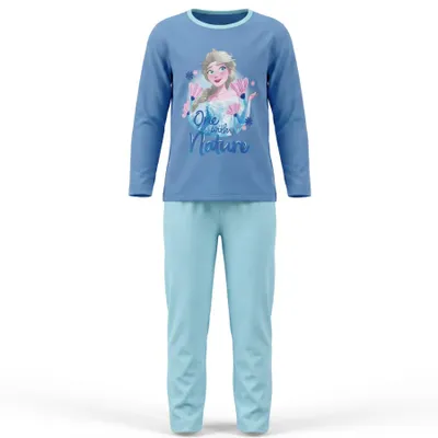 Produktbild von Schlafanzug Disney Disney Die Eiskönigin Kinder Mädchen Schlafanzug Pyjama - 104, Blau