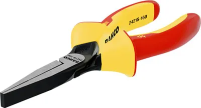 Zdjęcie produktu dla Bahco - 2421S Szczypce płaskie izolowane ERGO™ 180 mm (7 cali)