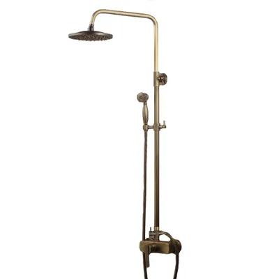 Obrázok produktu pre LAUFERI sprchová batéria KRAN retro NENEA brúsená mosadz