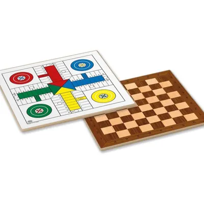 Image de Planche de parcheesi, échecs et dames cayro (40 x 40 cm)