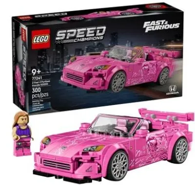 Obrázek produktu pro LEGO Speed Champions 2 Fast 2 Furious Honda S2000, Sada na stavění, 9 rok/roky, Plast, 300 kusů, 332 g