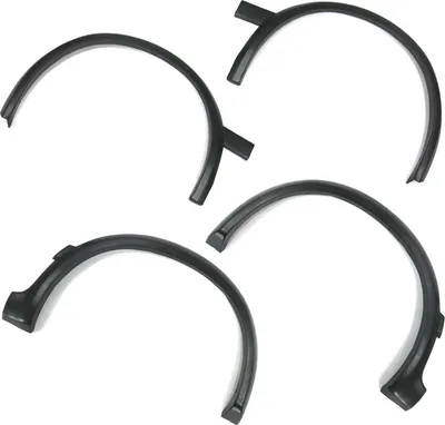 Immagine prodotto di Estensioni passaruota parafango per VW Golf 2 1987-1991 nero 4 pz