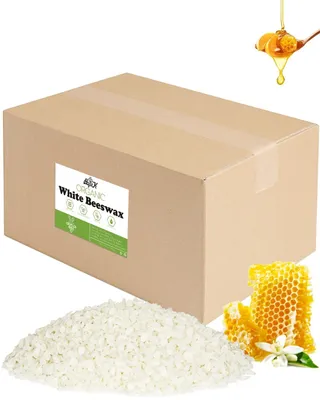 Productafbeelding van Solidchoice - Bijenwas Pellets 4.5 kg voor Kaarsen Maken