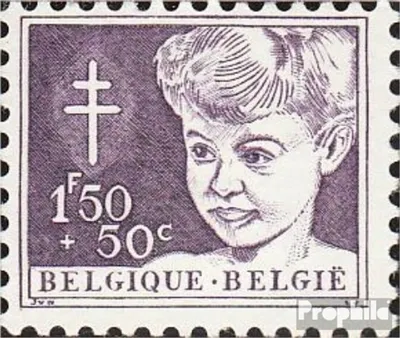 Produktbild von Briefmarken Belgien 1954 Mi 1007 postfrisch Kampf gegen die Tuberkulose
