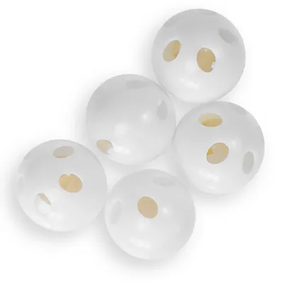 5 Rasselkugeln zum Einnähen, Rasselball Stoffspielzeug Kuscheltiere, groß