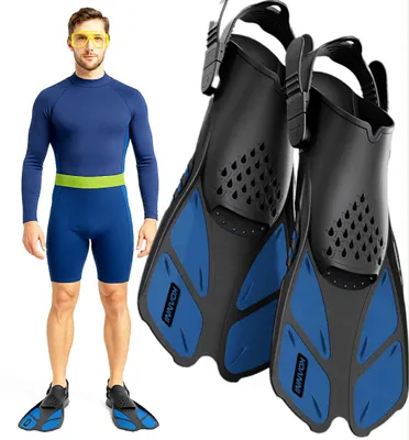 Produktbild von Koanni Tauchflossen Schwimmflossen leicht und verstellbar