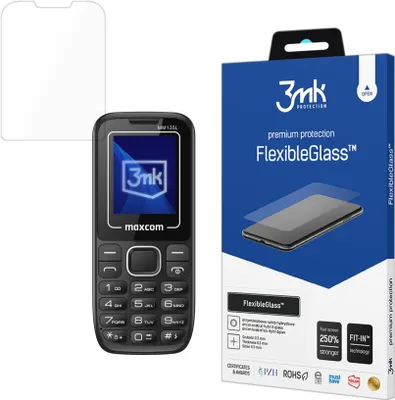 Produktbild von 3mk Display Hybridglas FlexibleGlass für Maxcom Classic MM135L 0,3mm 7H