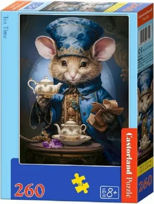 Zdjęcie produktu dla Castorland Puzzle 260 Elementów - Przerwa Na Herbatę, Puzzle Dla Dorosłych I Dzieci Od 8 Lat