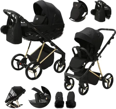 Productafbeelding van ADAMEX Combinatiewagen Quantum Special Edition, zwart/goud
