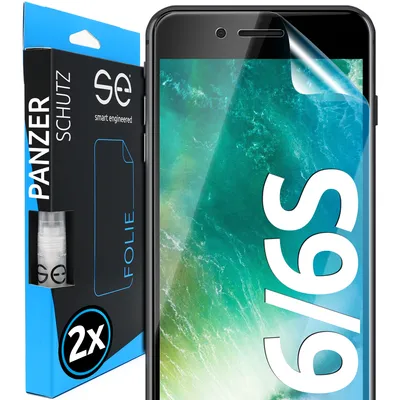 Produktbild von 2x se® 3D Schutzfolie Apple iPhone 6, iPhone 6S