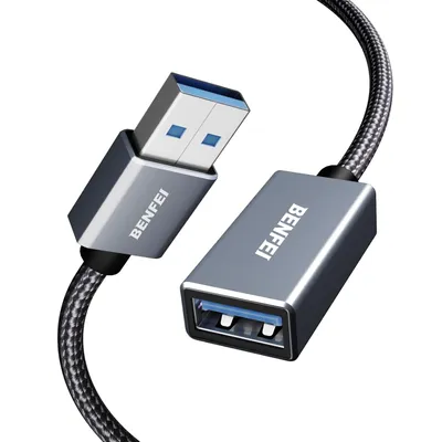 Produktbild von BENFEI Kabeladapter USB 3.0 Verlängerungskabel 2m 5Gbps