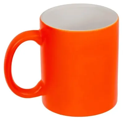Obrázek produktu pro Neonový hrnek – sytě oranžový, 350 ml