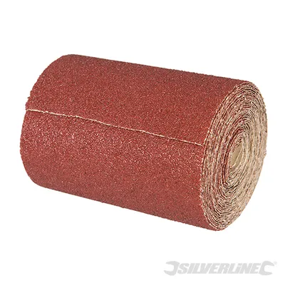 Obrázok produktu pre Brúsny list z oxidu hlinitého Silverline, 10 m rolka, zrnitosť 60