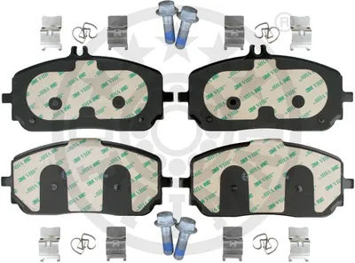 Produktbild von OPTIMAL Bremsbeläge Satz Vorne Bremsklötze passend für MERCEDES-BENZ A-Klasse (W177) BP-12897