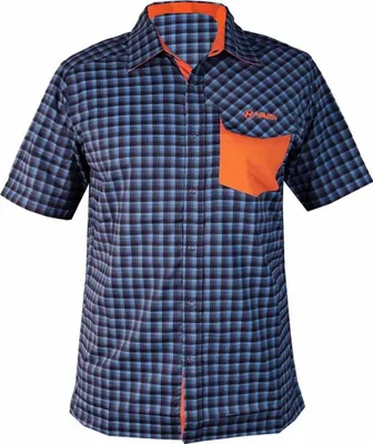 Obrázek produktu pro Košile HAVEN - AGNESS SLIMFIT - modrá/oranžová S