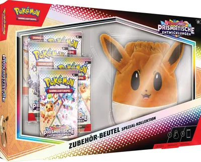 Produktbild von Pokémon Spezial-Kollektion Karmesin & Purpur - Prismatische Entwicklungen: Zubehör-Beutel DE