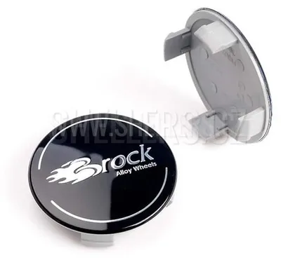 Obrázek produktu pro Středová krytka alu kola Ø 70/74 mm, Z08M, Z08L, Brock, černá