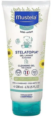 Image de Mustela - Bébé Stelatopia Cleansing Gel - Shower gel 200ml