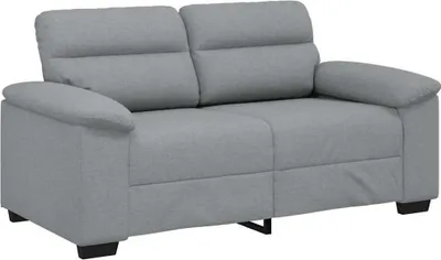 Immagine prodotto di vidaXL Divano a 2 posti Grigio chiaro 160x81x84 cm Tessuto
