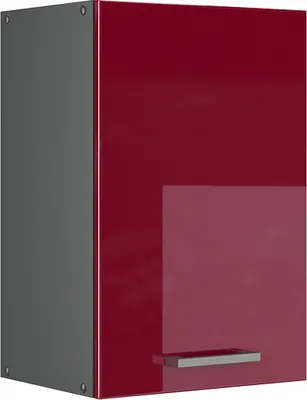 Produktbild von Hängeschrank Vicco R-Line Rot Hochglanz 40 cm, Model 34926
