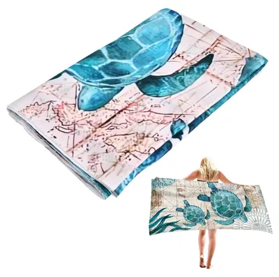 Zdjęcie produktu dla Ręcznik plażowy z mikrofibry - 75 x 150 cm