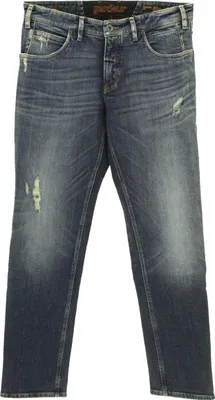 Produktbild von 31790 Atelier Gardeur, Tucker,  Herren Jeans Hose, Denim ohne Stretch, blue destroyed, W 33 L 32