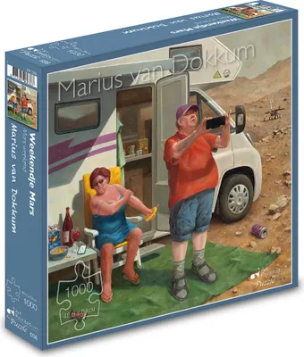 Obrázok produktu pre Art Revisited Puzzle Mars Adventure 1000 dielov - Marius van Dokkum