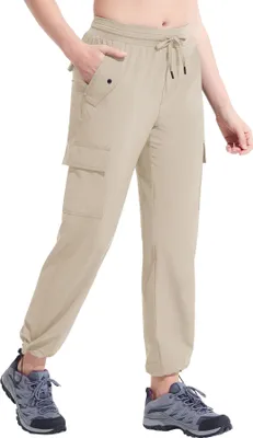 Produktbild von Damen Cargo Trekkinghose Wasserdicht Sportlich Beige M