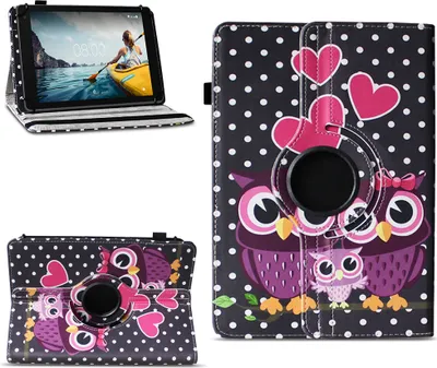 Produktbild von 360 Grad Hülle für VALE Tablet V11E / V10E / V10A Tasche Schutzhülle Cover CaseFarben:Motiv 4