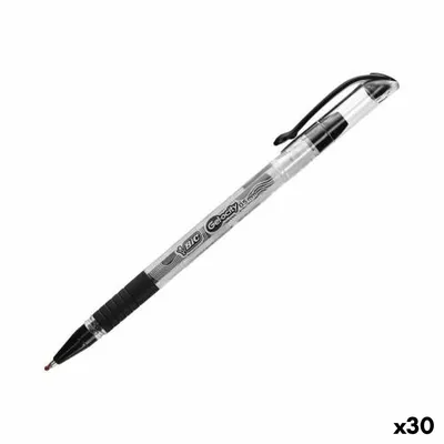 Produktbild von Gel-Stift Bic GEL-OCITY STIC Schwarz Fein 0,5 mm 30 Stück