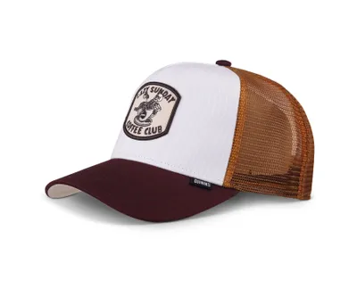 Immagine prodotto di DJINNS Cappellino snapback Coffee Club bianco/marrone
