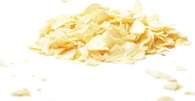 Produktbild von Knoblauchflocken (ganz) - Knoblauch in Scheiben - getrocknet - Gewürz - 50g