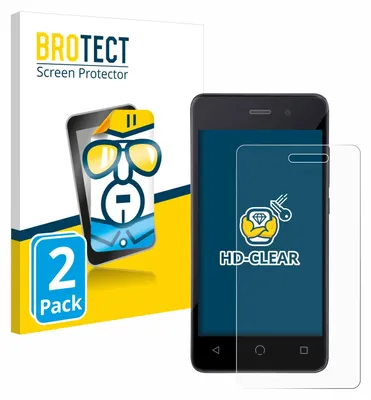 Produktbild von 2x Für Omnipod Dash Schutzfolie BROTECT Displayschutz Display Schutz Folie Klar Transparent