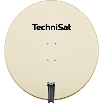 Immagine prodotto di TechniSat Satman 850, comprensivo di staffa di supporto per LNB, colore beige. Antenna DigitalSat in alluminio da 85 cm, con supporto e morsetto da 40 mm
