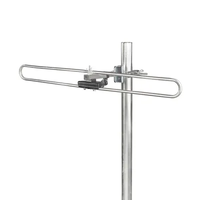 Produktbild von Nedis Außen DAB + Antenne - Passiv - Empfangsbereich: 0-50 km - Verstärkung dBi (bei Antennenkabel): 4 dB - Aluminium