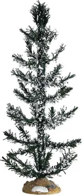Produktbild von LEMAX große Weihnachtsfigur 'Weiße Kiefer' zum Gestalten eines Weihnachtsdorfes