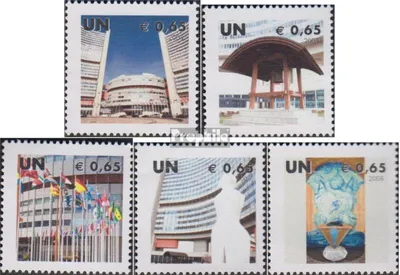 Produktbild von Briefmarken UNO - Wien 2008 Mi 538-542 (kompl.Ausg.) postfrisch Grußmarken