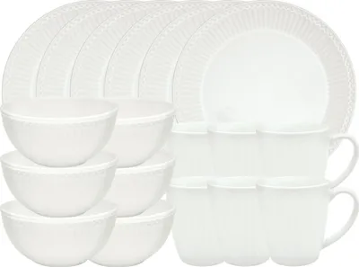 Produktbild von Greengate Alice Frühstücksset white 18tlg