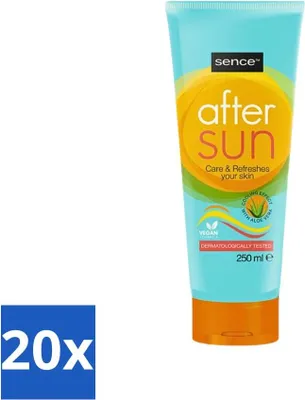 Immagine prodotto di Sence - Doposole - Lozione - Lenitiva - 200 ml - Confezione risparmio - 20 pezzi