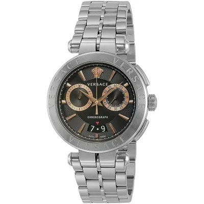 Produktbild von Versace Herren Uhr Armbanduhr Chronograph AION VE1D01019 Edelstahl