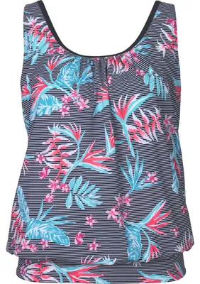 Productafbeelding van Firefly Damen bikini, model Mayla, bloemen/strepen, maat 42C, artikelnummer 4036729
