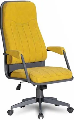 Produktbild von Luxus Bürostuhl Sessel Chefsessel Bürosessel Drehstuhl Stuhl Gelb Wohnzimmer