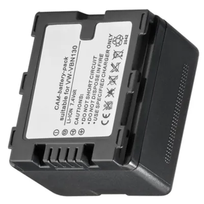 Zdjęcie produktu dla Akumulator odpowiedni dla VW-VBN130, VBN-260, HDC-TM900, -HS900, -SD900