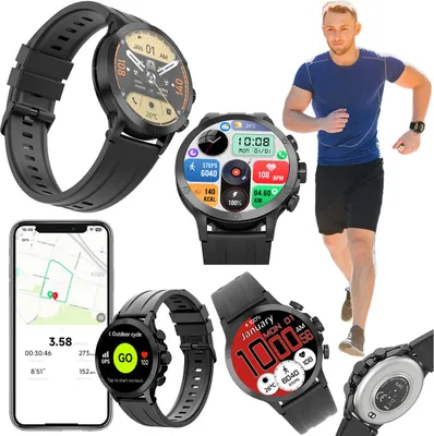 Obrázek produktu pro IMIKI Xplorer Pro AMOLED Smartwatch GPS sportovní hodinky běžecké