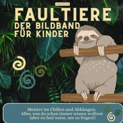 Produktbild von Faultiere - Der Bildband für Kinder